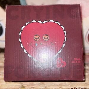 POP MART Crybaby “Crying for Love” Heart Jewelry Box – Plush Collectible Case